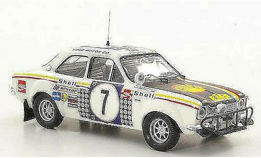 Ford Escort RS 1600 1/43 Trofeu No.7 H.Mikkola / G.Palm Safari Rally 1972 modellini auto