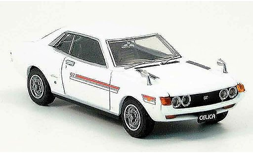 Toyota Celica Base 1/43 Ebbro 1600 gt bianco modellini auto
