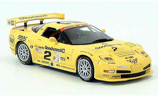 Chevrolet Corvette course 1/43 IXO C5 vincitore Daytona No. 2 2002 modellini auto