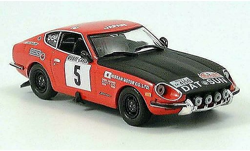 Datsun 240Z Coupe 1/43 IXO Monte Carlo Aaltonen-Todt 1972 modellini auto