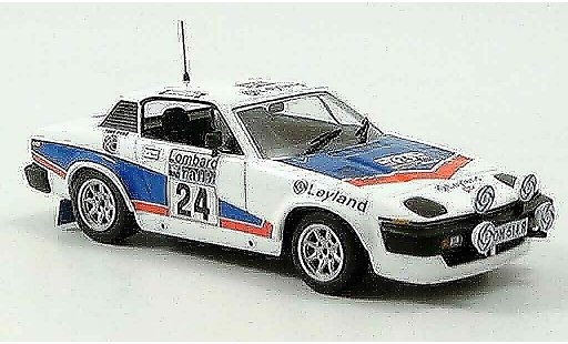 Triumph TR7 1977 1/43 IXO No.24 Pond Gallagher RAC Rally modellini auto