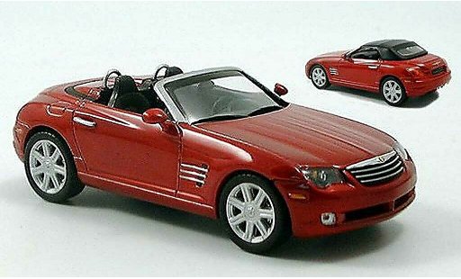 Chrysler Crossfire Roadster 1/43 Norev rosso modellini auto