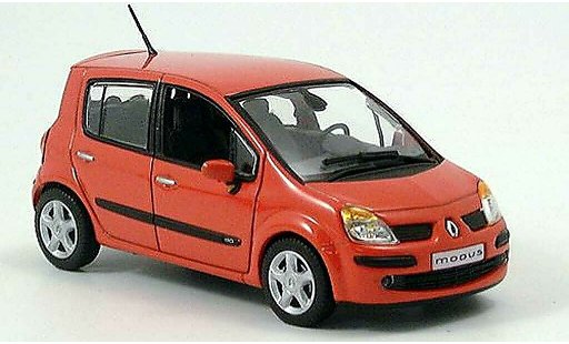 Renault Modus Base 1/43 Norev rosso orange 2004 modellini auto
