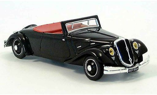 Citroen Traction 22 1/43 Norev CV cabriolet nero modellini auto