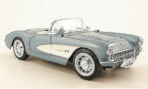 Chevrolet Corvette Convertible 1/18 Yat Ming C1 blu 1957 modellini auto