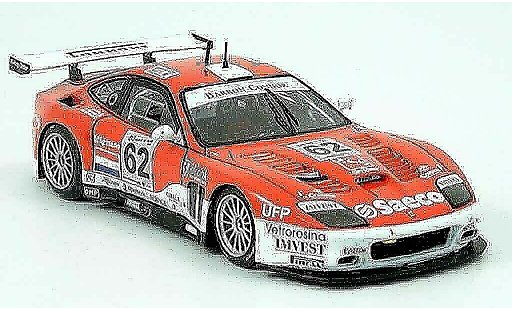 Ferrari 575 GTC 1/43 Red Line no.62 hezemans le mans 2004 modellini auto