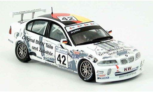 Bmw 320 course 1/43 Spark E46 i 3er No. 42 Jorg Muller 2002 modellini auto