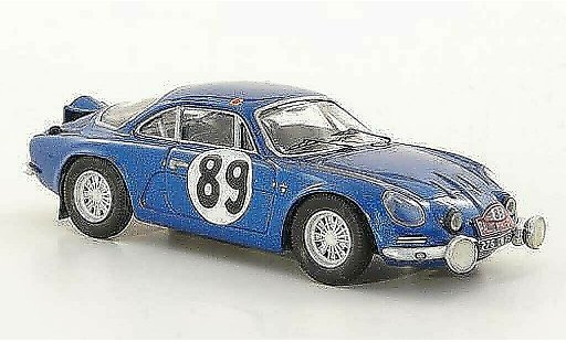 Alpine A110 1600 s 1/43 Trofeu No.89 Vinatier / Jacob Rally Monte Carlo 1968 modellini auto