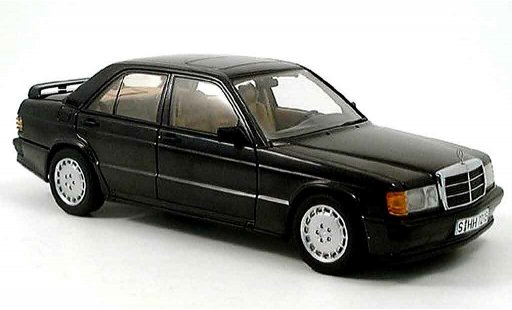 Mercedes 190 Base 1/18 Autoart 2.3-16v antracite modellini auto