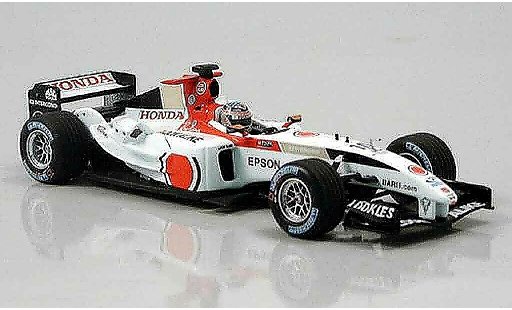 Honda F1 Base 1/43 Minichamps BAR 006 T.Sato GP Japan 2004 modellini auto