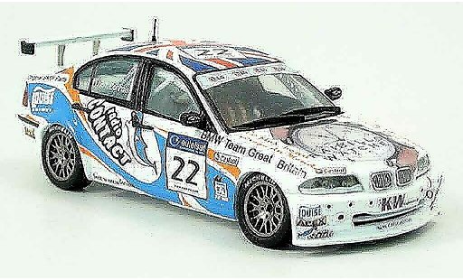 Bmw 320 etcc 1/43 Spark E46 si No. 22 2002 modellini auto