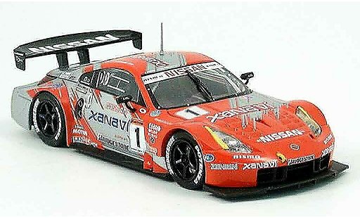 Nissan 350Z JGTC 1/43 Ebbro JGTC Z 500 Xanavi Malaysiam No. 1 2004 modellini auto