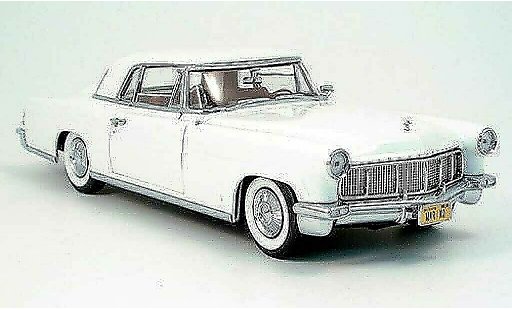 Lincoln Continental 1956 1/18 Yat Ming mk ii bianco modellini auto