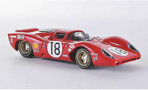 Ferrari 312 P 1/43 Best Coupe LM Rodriguez-Piper 1969 modellini auto