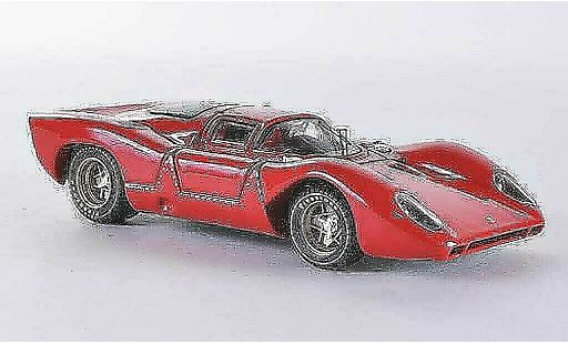 Ferrari 312 P 1/43 Best Coupe rosso 1969 modellini auto