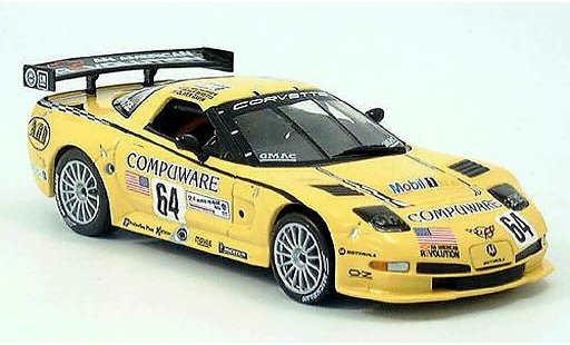 Chevrolet Corvette Coupe 1/43 IXO C5 CR-5No. 64 Gavin-Beretta-Magnussen LM 2004 modellini auto