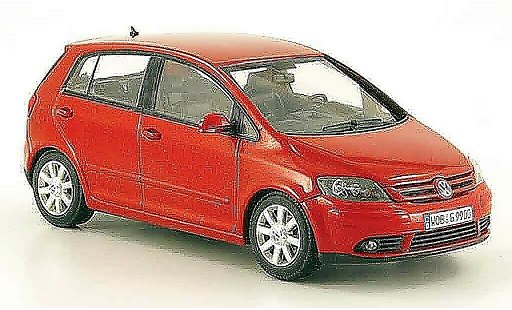 Volkswagen Golf Base 1/43 Minichamps plus rosso 2005 modellini auto