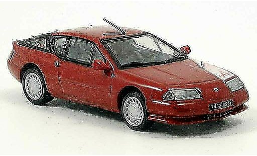 Alpine GTA v6 turbo 1/43 Norev GT rosso 1990 modellini auto