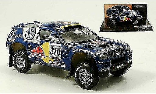 Volkswagen Touareg Dakar 1/43 Minichamps rallye kleinschmidt pons 2005 modellini auto
