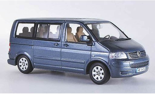 Volkswagen T5 T5 1/43 Minichamps Multivan grigio 2003 modellini auto