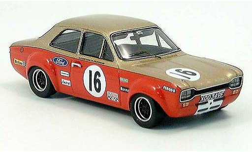 Ford Escort RS 1600 1/43 Trofeu 16000 TC B. Hatch 1968 modellini auto