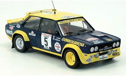 Fiat 131 Abarth 1/43 Trofeu Nr.5 vincitore tour de Corse 1977 modellini auto