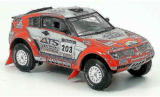 Mitsubishi Pajero Evolution 1/43 Solido No. 203 2004 modellini auto