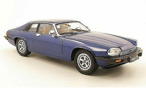 Jaguar XJS 1975 1/18 Yat Ming blu modellini auto