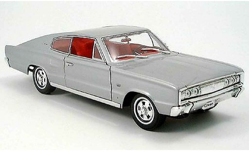 Dodge Charger 1966 1/18 Yat Ming grigio modellini auto