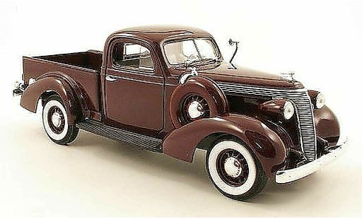 Studebaker Coupe Express 1937 1/18 Yat Ming pick up rosso modellini auto