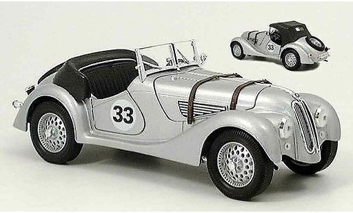 Bmw 328 course 1/18 Yat Ming 1940 no.33 grigio modellini auto