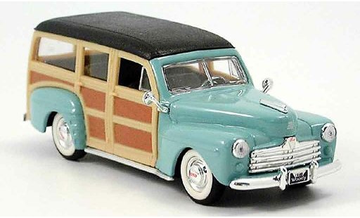 Ford Woody Woody Wagon 1/43 Yat Ming verde 1948 modellini auto