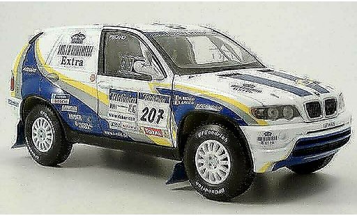 Bmw X5 E53 1/18 Solido Rally Dakar 2004 modellini auto