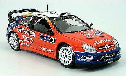 Citroen Xsara WRC 2004 1/18 Solido no.3 total vincitore tour de corse modellini auto