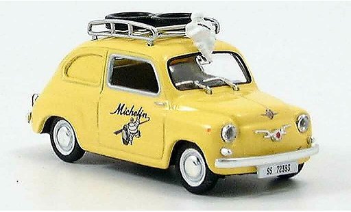 Seat 600 Base 1/43 Solido michelin 1957 modellini auto