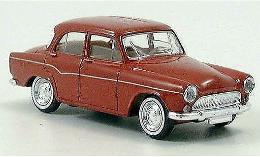 Simca Aronde Base 1/43 Solido nero-rosso 1960 modellini auto