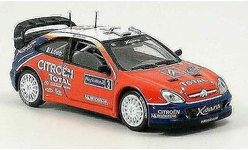 Citroen Xsara WRC 2004 1/43 Solido weltmeister loeb modellini auto
