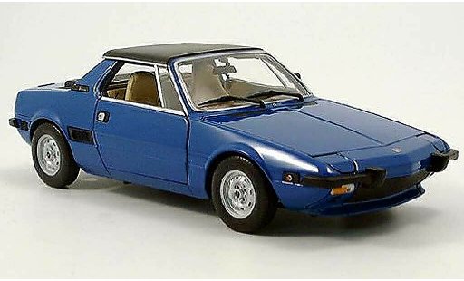 Fiat X 1/9 Targa 1/18 Minichamps blu 1972 modellini auto