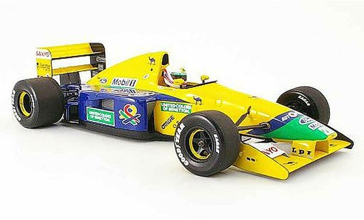 Benetton B191B course 1/18 Minichamps 1992 benetton b 191 b m. brundle modellini auto