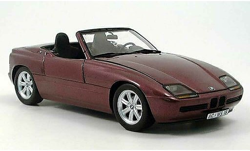 Bmw Z1 roadster 1/18 Minichamps lilla 1988 modellini auto