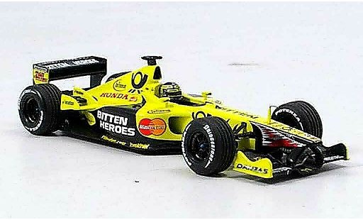 Honda F1 Base 1/43 Minichamps Jordan Mugen EJ 11 Frentzen 2001 modellini auto