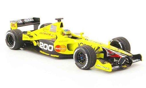 Honda F1 Base 1/43 Minichamps Jordan Mugen EJ 11 Alesi 200. GP 2001 modellini auto