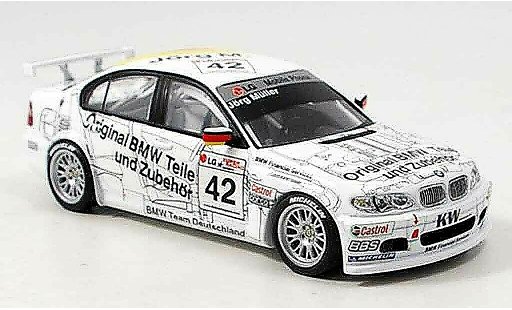 Bmw 320 etcc 1/43 Minichamps E46 i Schnitzer J. Muller 2003 modellini auto