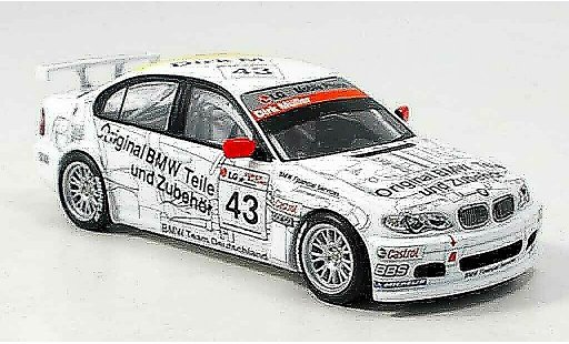 Bmw 320 etcc 1/43 Minichamps E46 i Schnitzer D. Muller 2003 modellini auto
