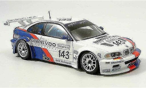 Bmw M3 course 1/43 Minichamps GTR E46 Spa Mollekens Lamy Garcia Prilaulx 2004 modellini auto
