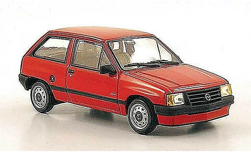 Opel Corsa A Base 1/43 Minichamps A rosso 1986 modellini auto
