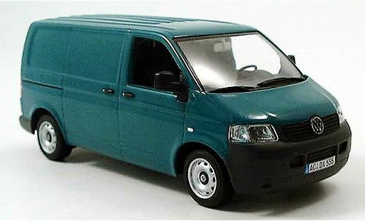 Volkswagen Combi Base 1/43 Minichamps t5 transporter verde 2003 modellini auto
