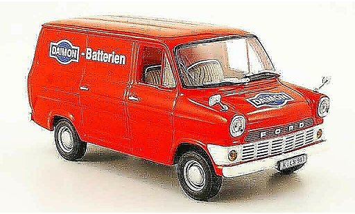 Ford Transit Kastenwagen 1/43 Minichamps Daimon Batterien 1965 modellini auto