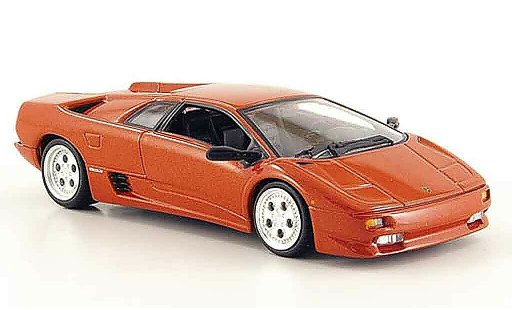 Lamborghini Diablo Base 1/43 Minichamps rame modellini auto