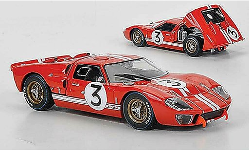 Ford GT40 Mk II 1/43 Minichamps GT 40 MKII No.3 Gurney/Grant 24h Le Mans 1966 modellini auto